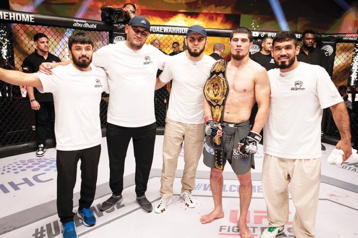 خوتام بطل «وزن الوسط» في بطولة «محاربي الإمارات»