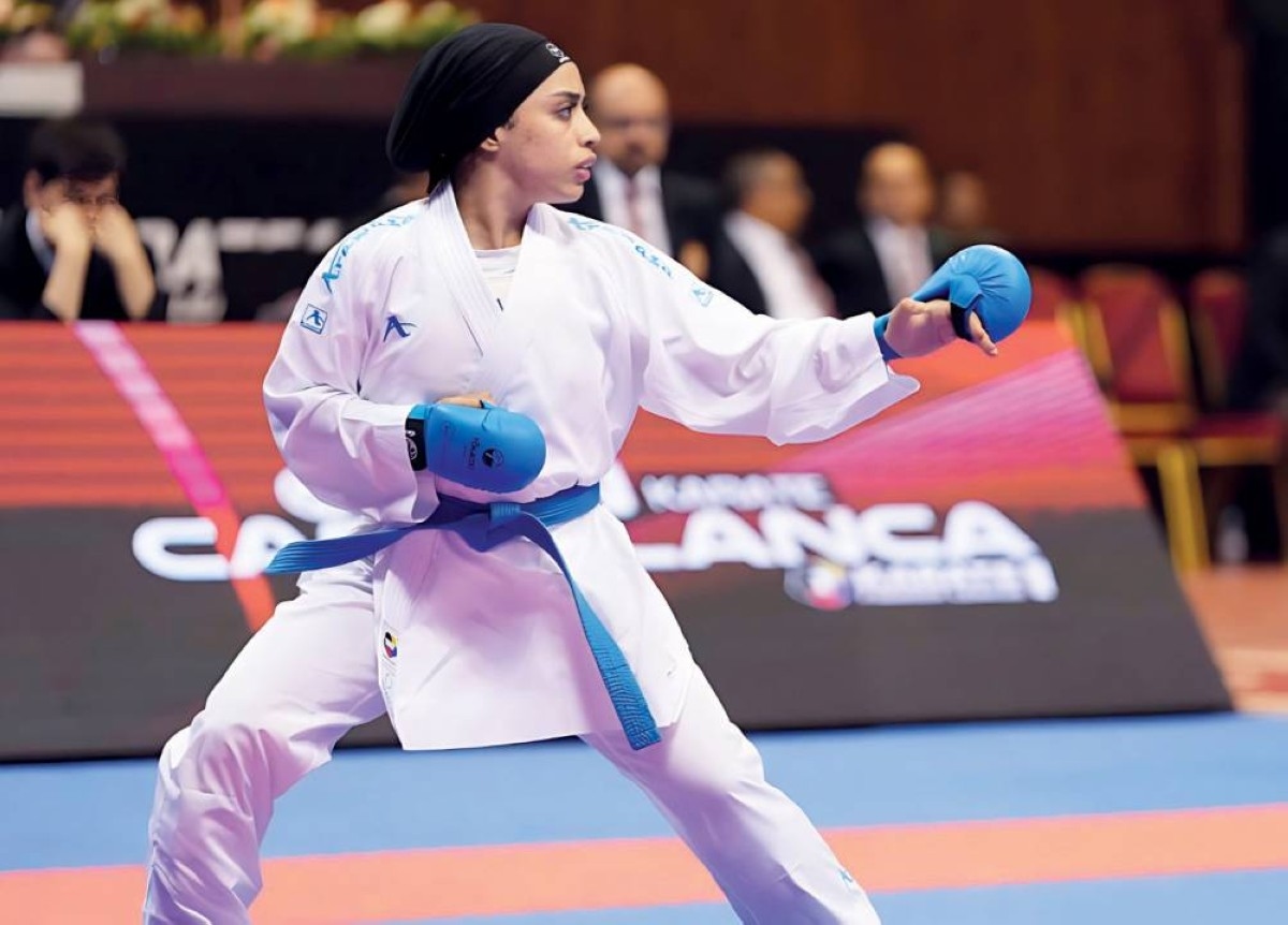 على إيقاع الكوميتيه.. حوراء العجمي تجيد لغة القتال الهادئ