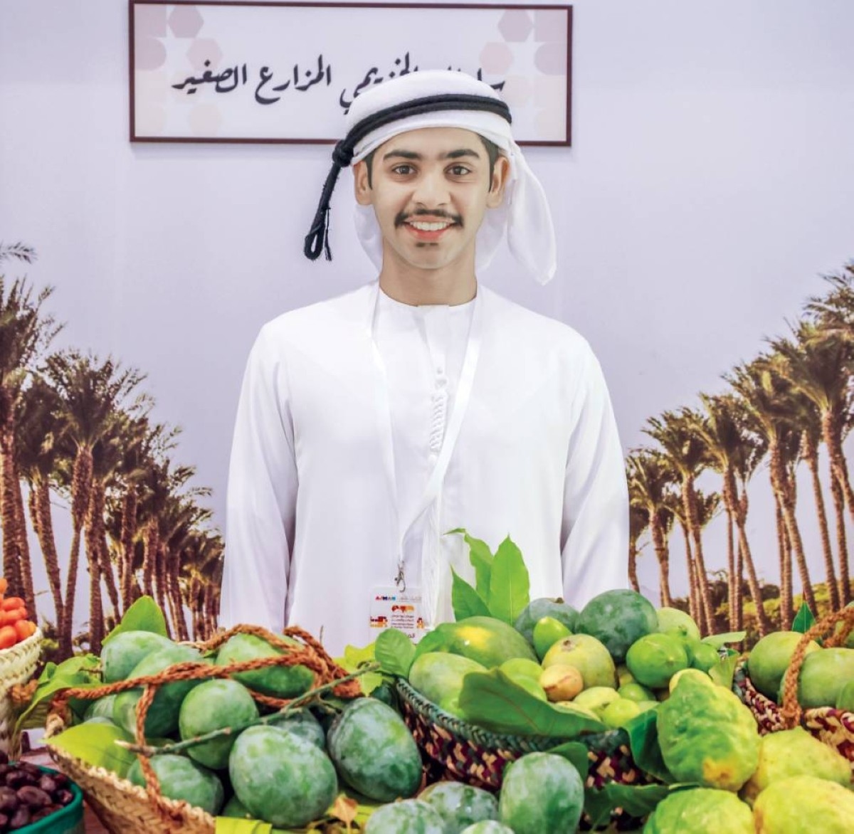 أصغر مزارع إماراتي يطمح إلى إنشاء مزرعة ذكية
