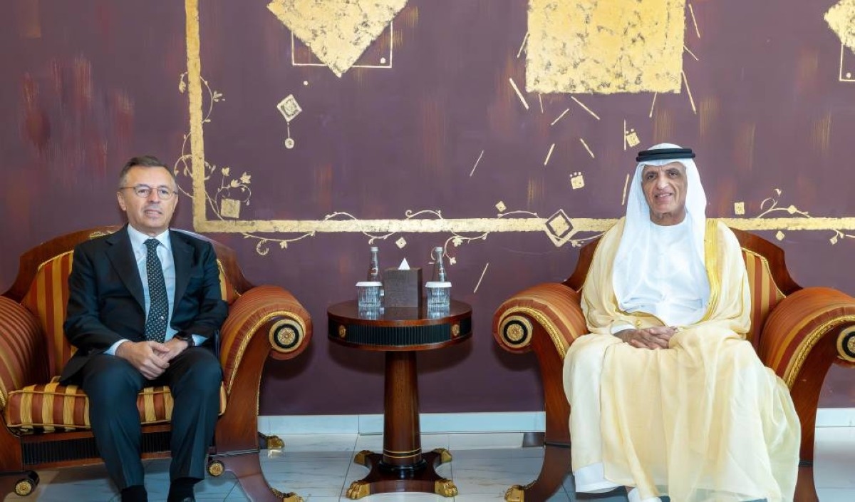 سعود بن صقر يستقبل سفير تركيا