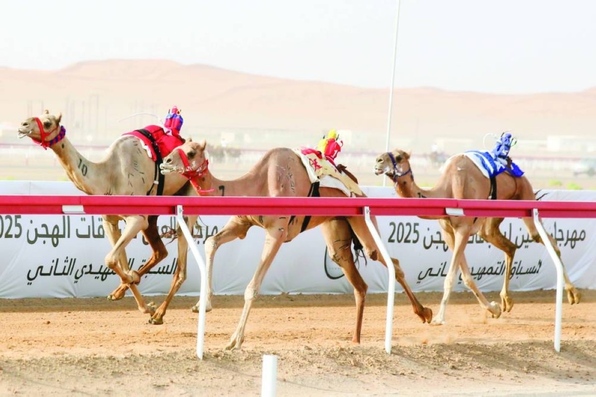 «الوارية» تختتم الجولة الثانية لمهرجان العين للهجن بالتوقيت الأفضل