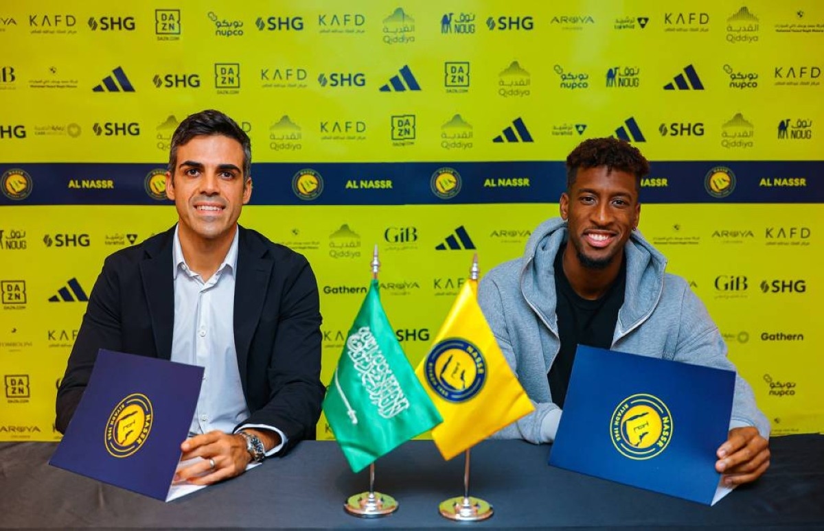 النصر السعودي يعزّز صفوفه بنجم بايرن الفرنسي كومان
