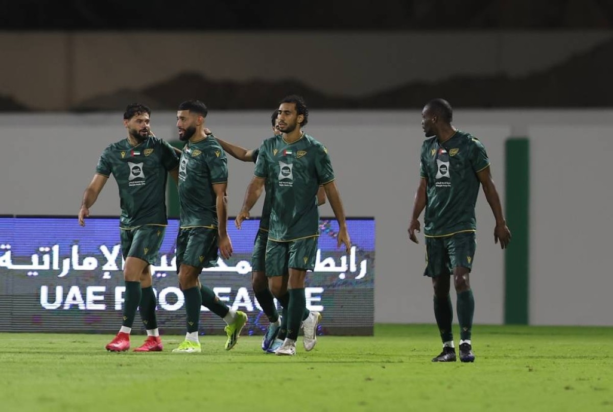 خورفكان يحقق فوزاً مثيراً على ضيفه الجزيرة 3-2