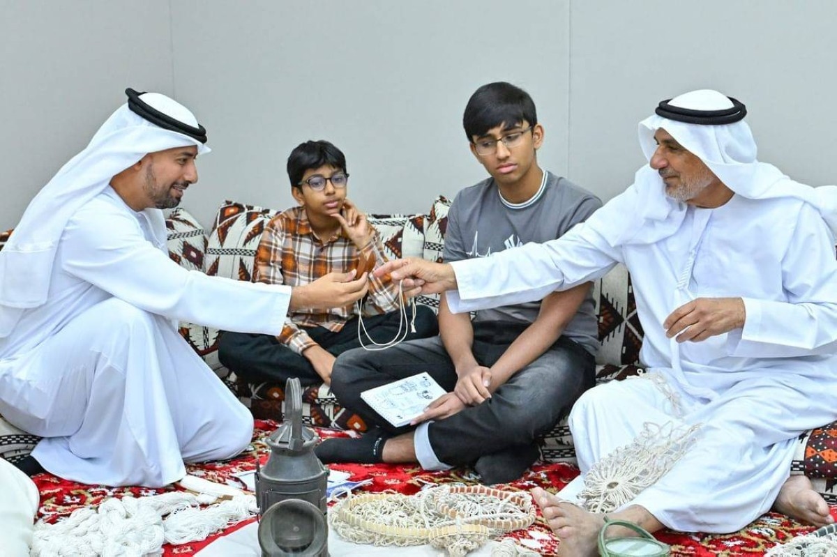 المخيم الصيفي لكلية الإمارات للتطوير التربوي يعزز التراث المحلي