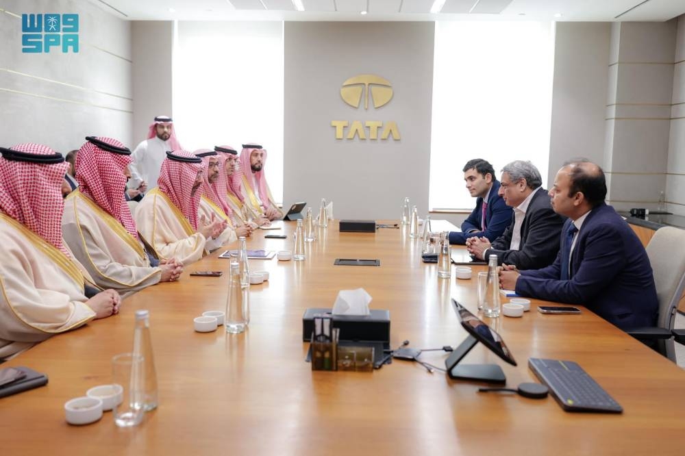 السعودية تناقش مع مجموعة TATA الهندية التعاون في صناعة الرقائق وأشباه الموصلات