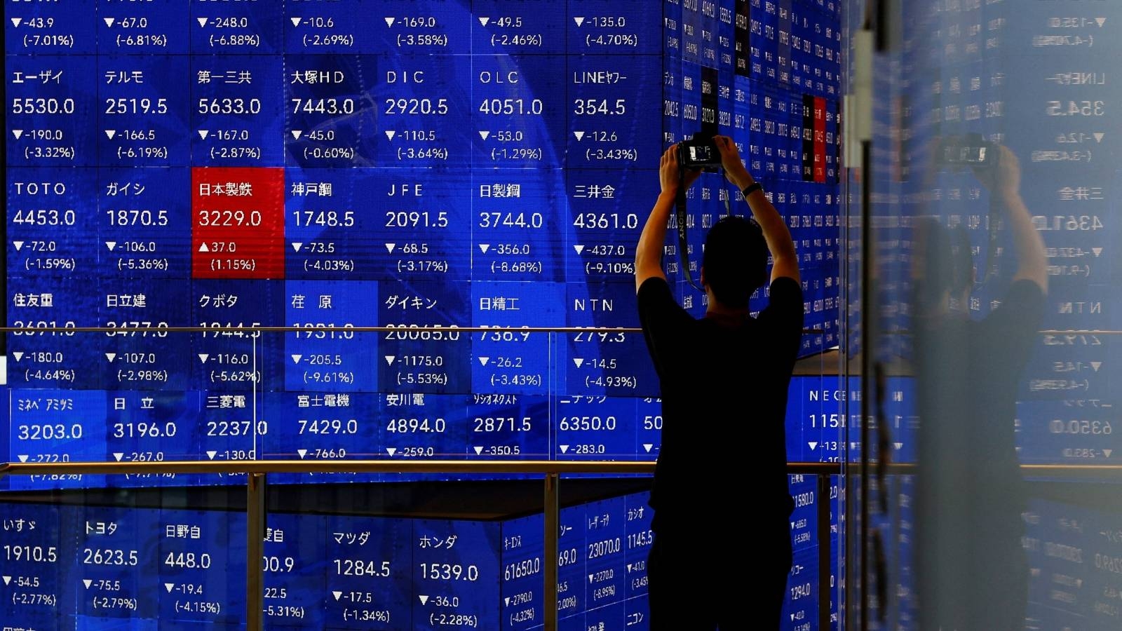 أسهم آسيا تتراجع بعد تلويح ترمب بفرض الرسوم المتبادلة قريبا