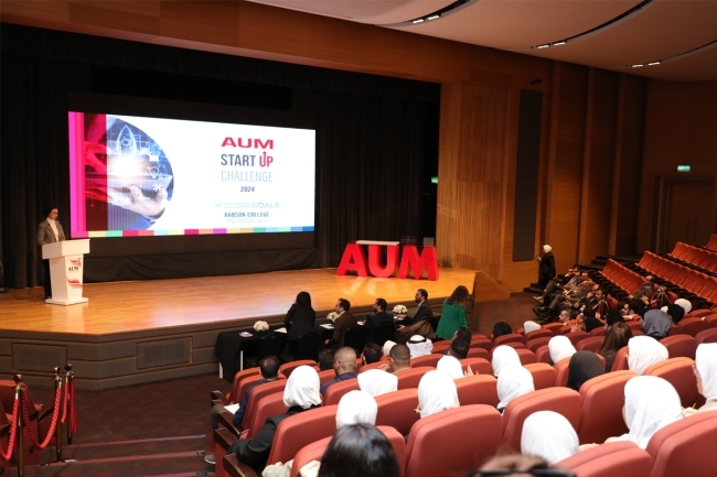 AUM تنظم تحدي الشركات الناشئة 2025 لطلبتها بالتعاون مع جامعة Babson