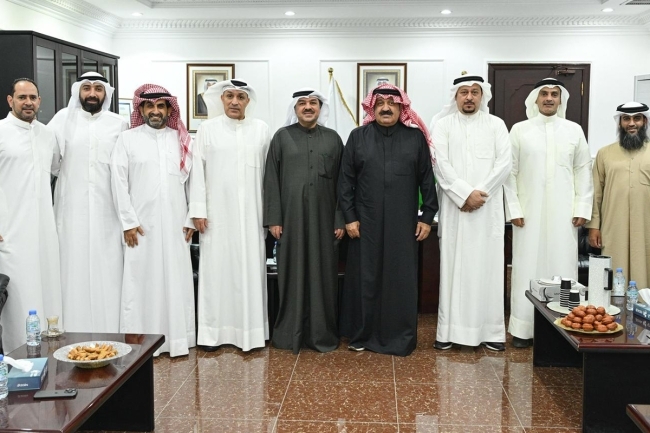 اليوسف اجتمع مع مسؤولي القادسية والعربي