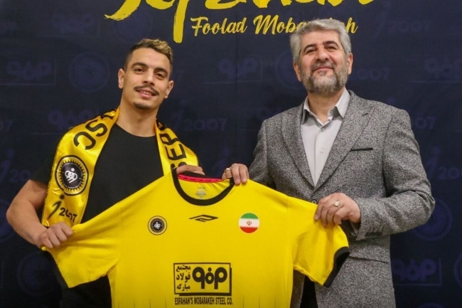 الفرنسي المخضرم بن يدر إلى سباهان الإيراني