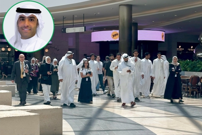 «العقاريين» ينظم زيارة ميدانية لطلبة جامعة الكويت في «مول 360»