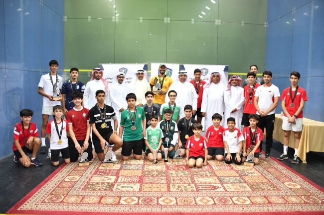 الجمعان بطل الكويت في الاسكواش