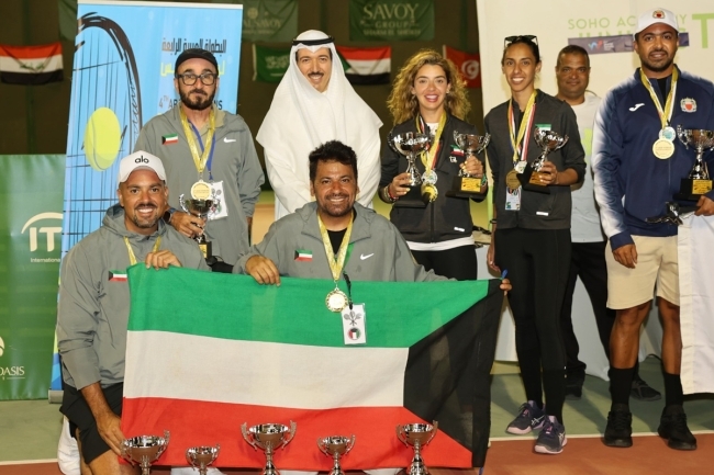 نتائج مميزة للاعبي الكويت في «العربية» للتنس