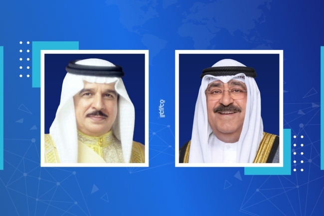 سمو أمير البلاد يتلقى اتصالاً من ملك البحرين للتهنئة بقرب حلول عيد الأضحى المبارك