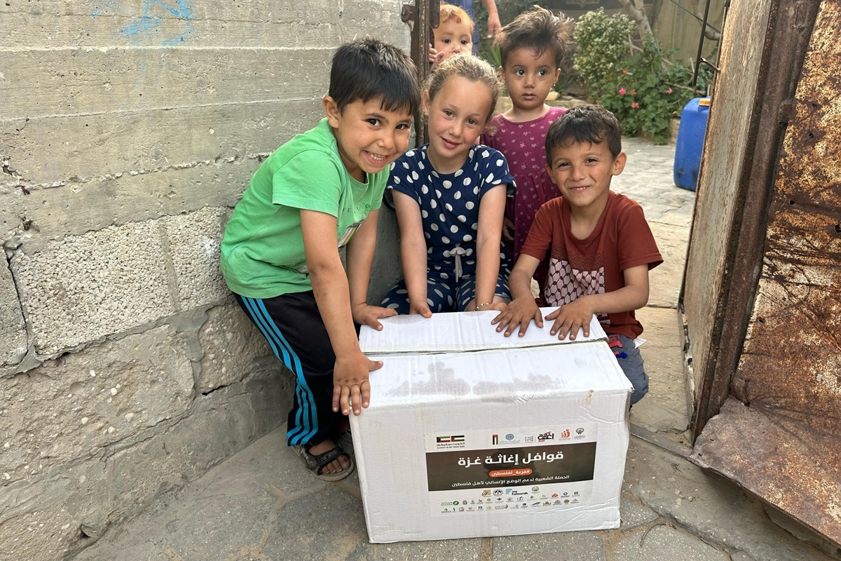 «الكويت بجانبكم»... علامة مضيئة في سجل بلد الإنسانية #اخر الاخبار