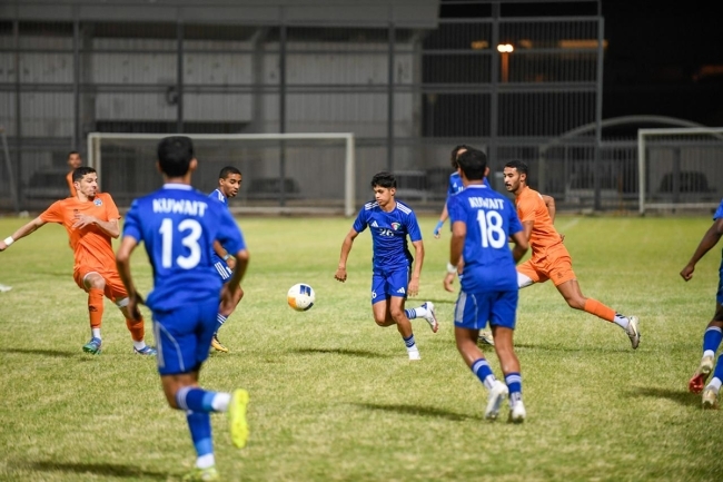 الأزرق الأولمبي يهزم كاظمة بثلاثية