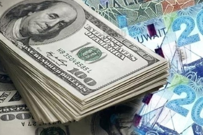 الدولار الأميريكي يستقر عند 0.305 دينار واليورو عند 0.354