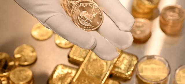 ارتفاع الذهب مع تراجع الدولار