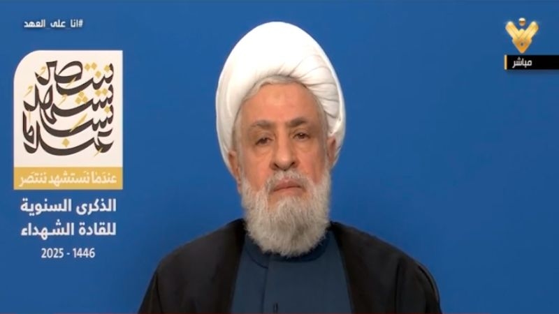 الشيخ قاسم: لن نقبل بتسليم سلاحنا من أجل إسرائيل