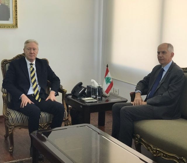 وزير الخارجية للسفير الفرنسي: لضرورة ممارسة كل الضغوط الممكنة على اسرائيل لالزامها بالانسحاب بشكل فوري