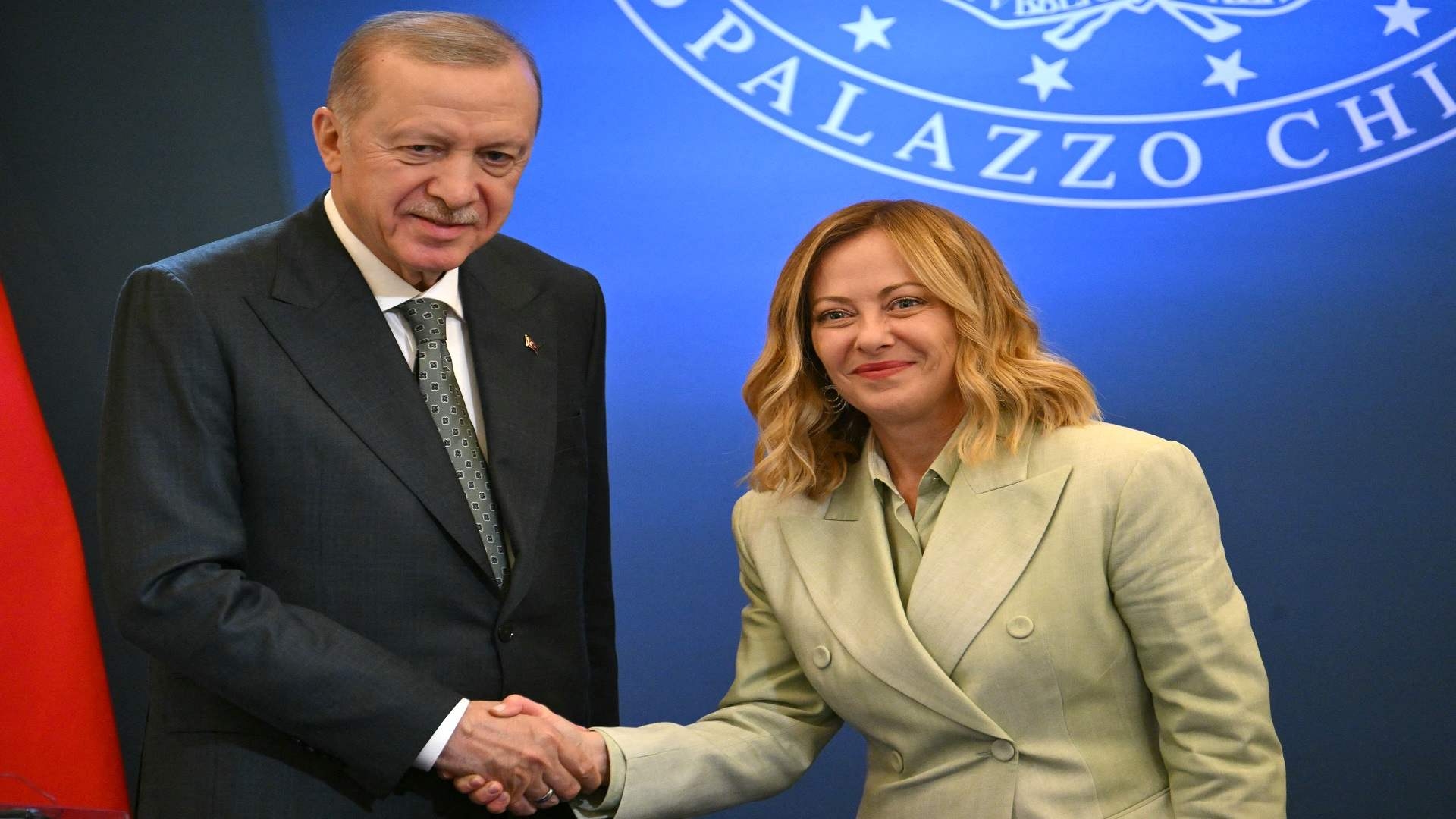 اردوغان: تركيا وإيطاليا ستواصلان تعزيز التعاون في مجال الدفاع