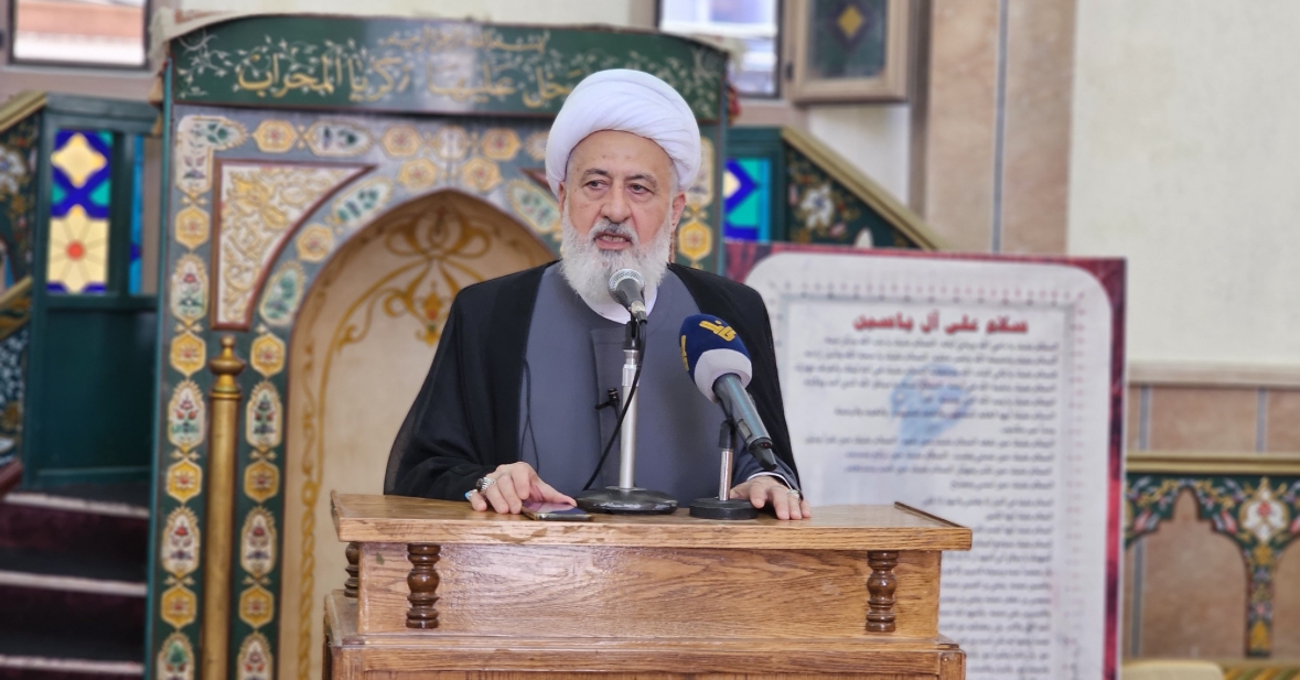 الخطيب: إننا نعبر عن التأييد الكامل لموقف رئيس الجمهورية بالشروع بأخذ مواقف عملية تصعيدية لردع العدوان الصهيوني