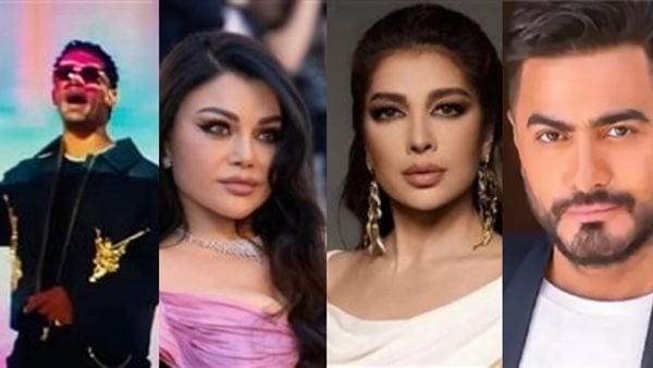تامر حسني وأصالة وهيفاء وهبي ومحمد رمضان يشعلون صيف لبنان في آب