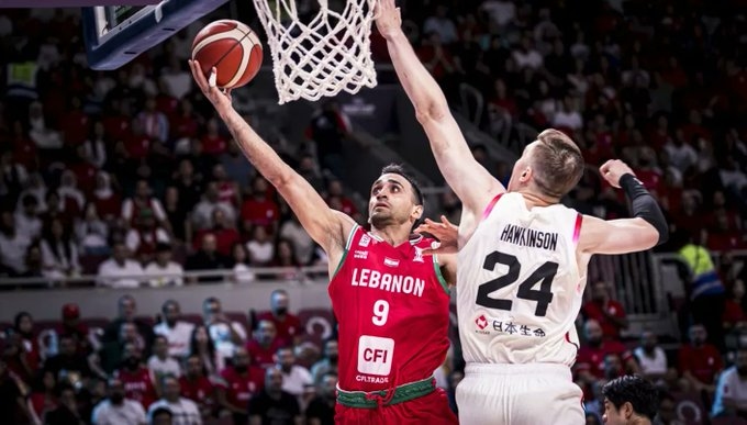 منتخب لبنان يتأهل الى الدور ربع النهائي في بطولة كأس آسيا لكرة السلة بعد فوز كبير على اليابان