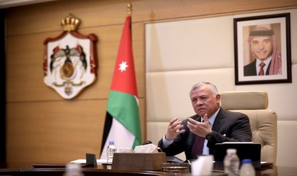 العاهل الأردني عبدالله الثاني يلتقي رئيس إقليم كردستان العراق