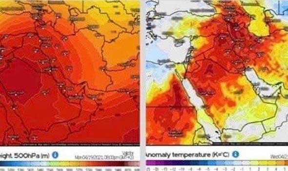 اتساع رقعة موجة الحر في المغرب والجنوب يسجل مستويات قياسية