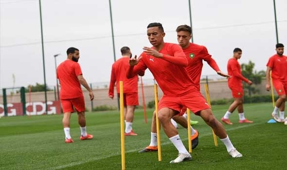 المنتخب المغربي المحلي يُنهي استعداداته لمواجهة أنغولا في افتتاح الشان