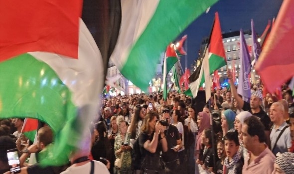 وقفات ومسيرات تضامنية مع غزة وكامل فلسطين بعدد من المدن المغربية تحت شعار « لا للتقتيل والتجويع وقتل الصحفيين »