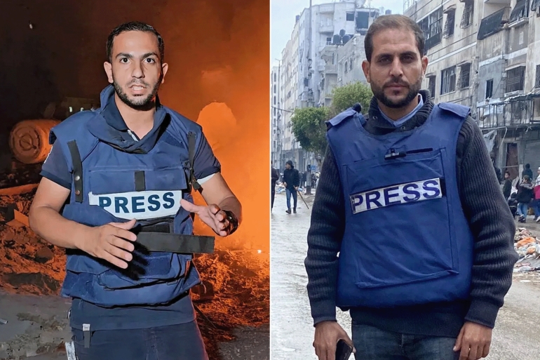 الاحتلال الإسرائيلي يرتكب مجزرة بحق الصحفيين في غزة بينهما مراسلا شبكة الجزيرة