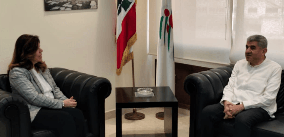 اتحاد 'كشاف لبنان' ومسؤول التعبئة الرياضية في 'حزب الله' زاروا وزيرة الشباب