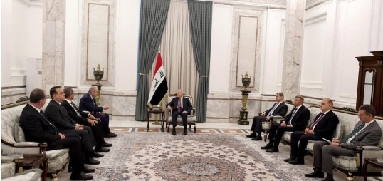 جابر وصدي اختتما زيارتهما الى بغداد: العمل لإعادة تشغيل خط أنابيب النفظ من العراق إلى لبنان