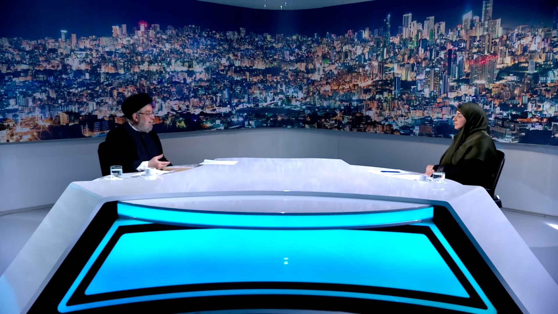 نص مقابلة السيد إبراهيم أمين السيد كاملة على قناة المنار