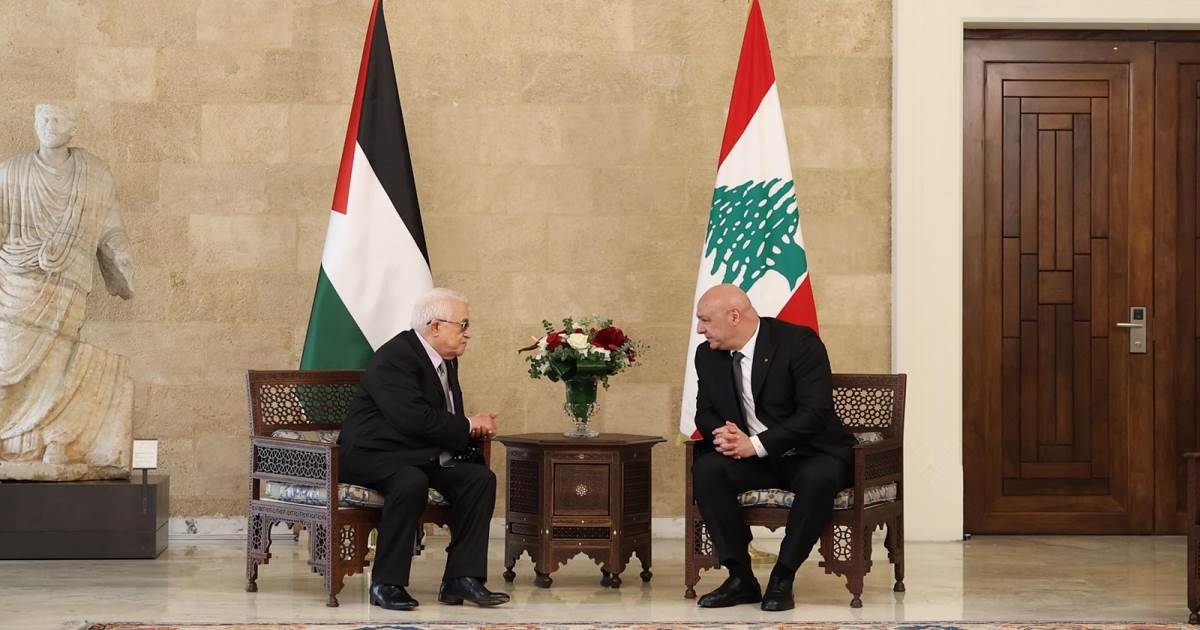 عن زيارة عباس والسلاح الفلسطيني في لبنان الجديد