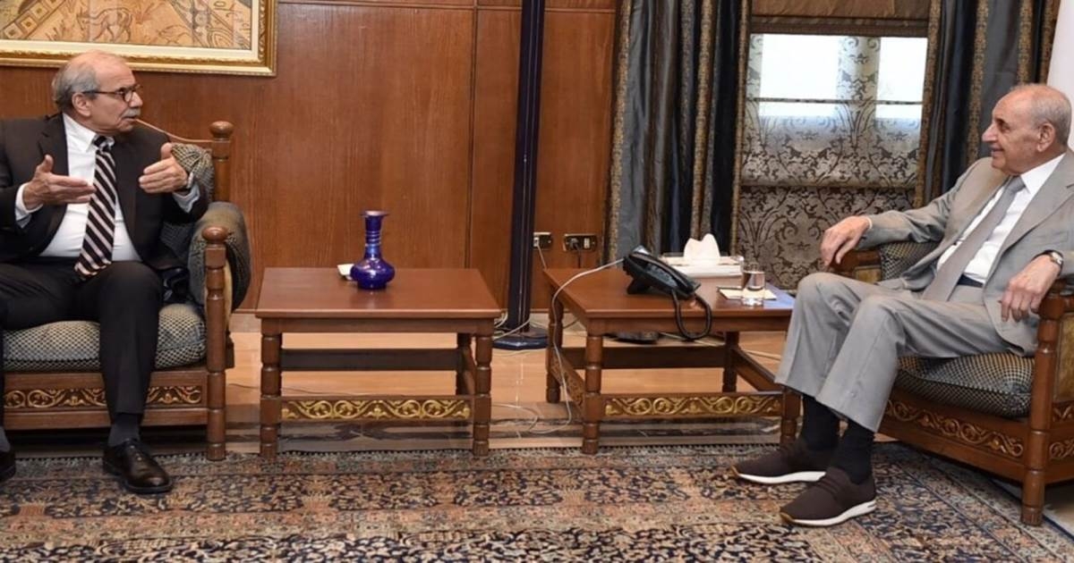 سلام بعد لقائه برّي: "أهلا وسهلا بمحمد رعد وبالحزب"