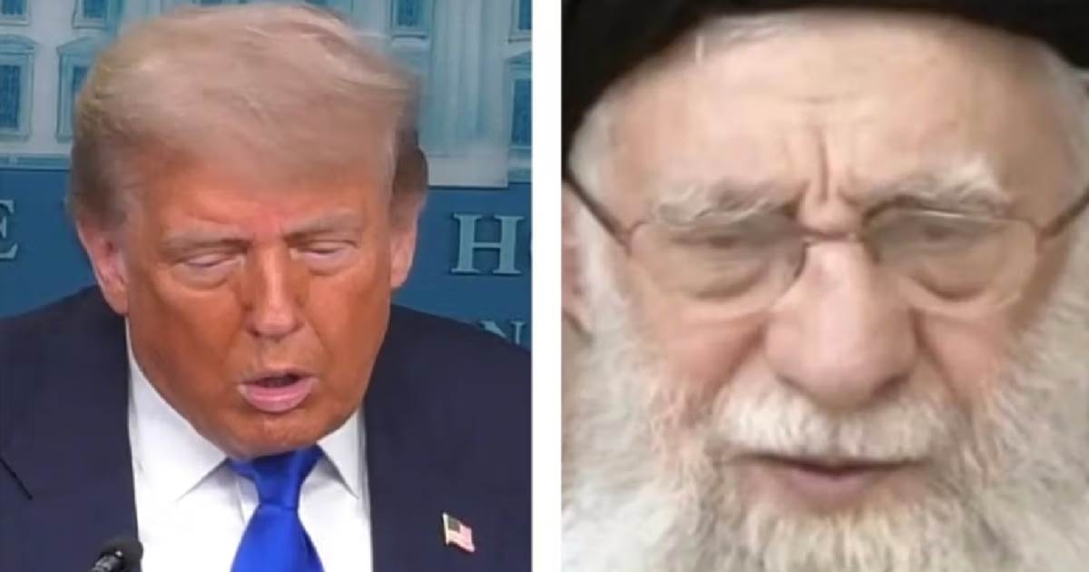 ترامب يقلّد وجه خامنئي: اعترِفْ بالفشل الذريع