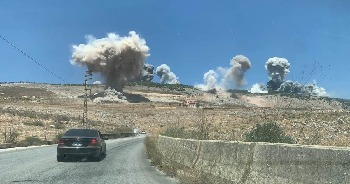 شهيدة باستهداف شقةٍ في النبطية... وحزام ناريّ بعشرين غارة
