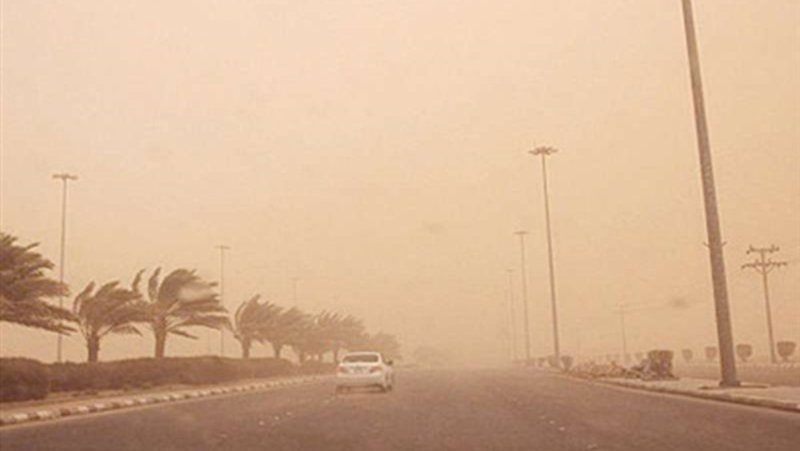 توقعات الطقس اليوم: أمطار وغبار على عدة مناطق