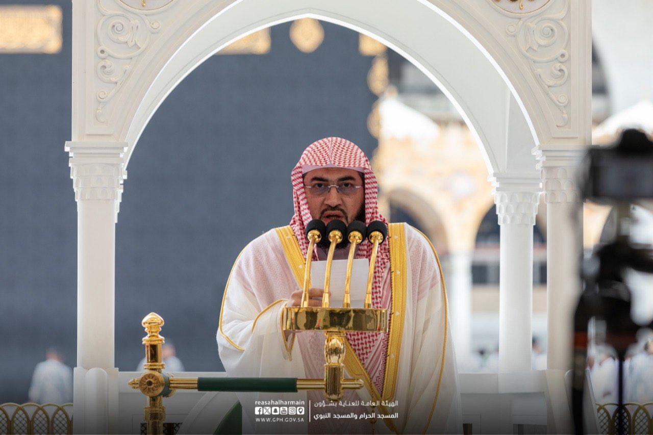 خطيب المسجد الحرام: مواسم الخير لا تنقضي ورمضان محطة تزود وبوابة انطلاق
