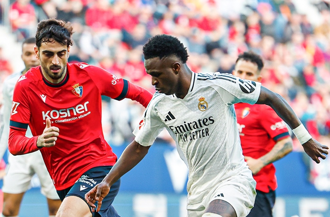 ريال مدريد يتعثر بتعادل إيجابي ضد أوساسونا