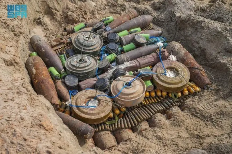 مسام يحقق إنجازًا كبيرًا بتطهير أكثر من 67 مليون متر وانتزاع أكثر من 500 ألف لغم في اليمن