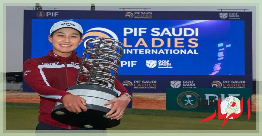 التايلاندية جينو تتيكول تتوج بلقب بطولة صندوق الاستثمارات العامة السعودية الدولية للسيدات  النهار نيوز