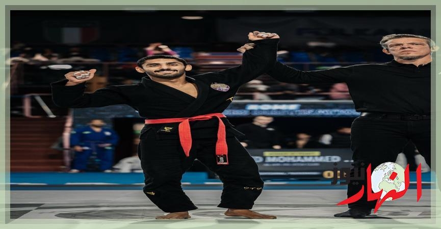 خالد الشحي يتوج بالذهب في أبوظبي جراند سلام للجوجيتسو بروما  النهار نيوز