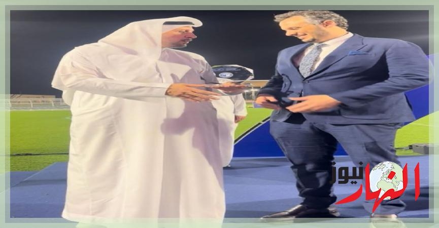 الاتحاد الإماراتي لكرة القدم يكرم نادي بيراميدز ورئيسه  النهار نيوز