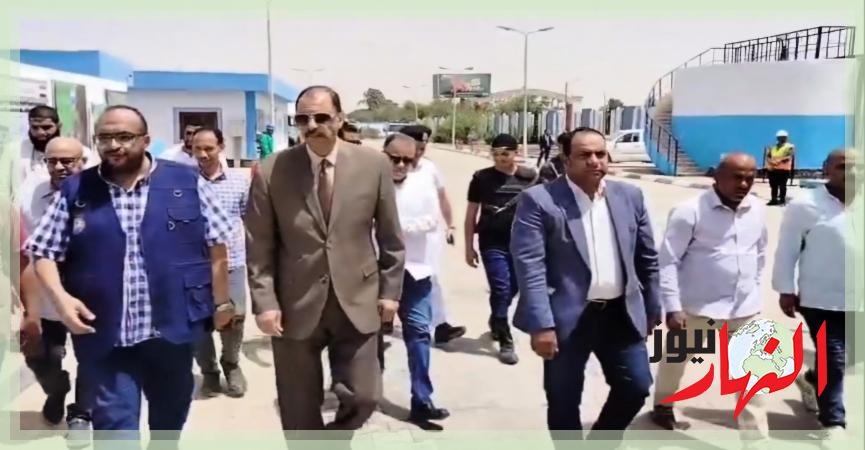 بالفيديو..جانب من تفقد محافظ سوهاج لمحطة مياه الأحايوة بمركز أخميم .  النهار نيوز