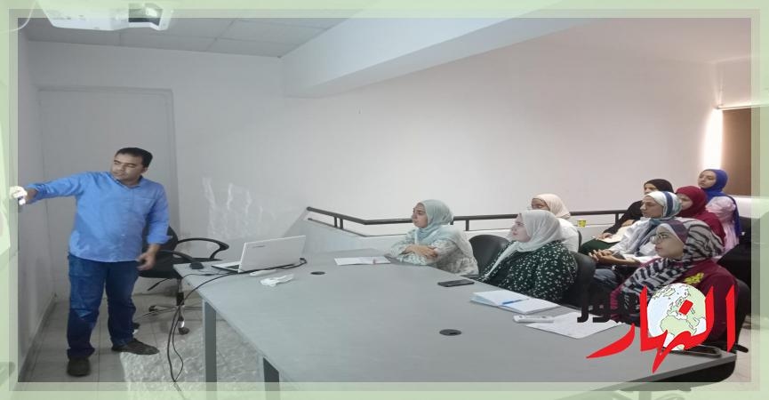 *مركز أبحاث النانوتكنولوجي بجامعة حلوان يستقبل طالبات من كلية البنات جامعة عين شمس للتدريب الصيفي*  النهار نيوز