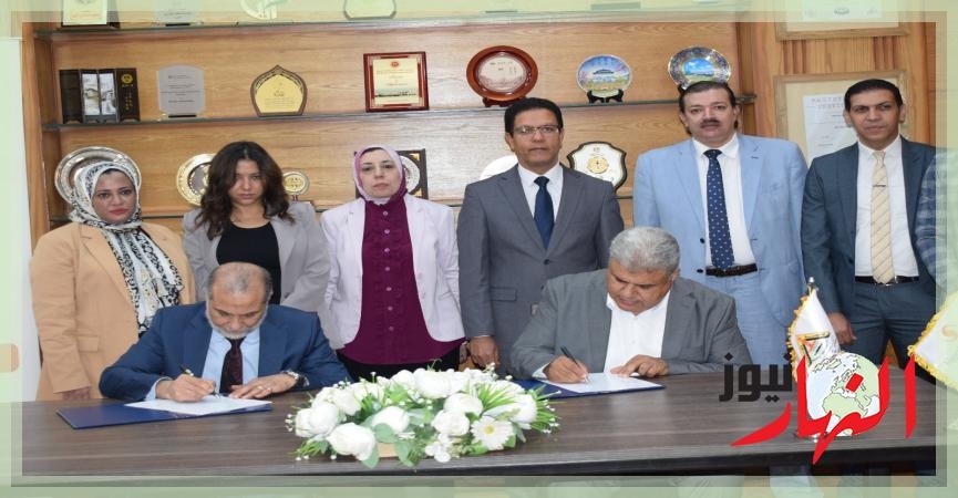 للتعاون البحثي والأكاديمي: رئيس جامعة بنها يشهد توقيع بروتوكول تعاون بين كلية الحاسبات والذكاء الاصطناعى وشركة هيلث انسايتس
