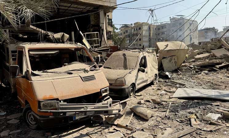 لبنان.. شهيد في غارة إسرائيلية استهدفت دراجة نارية في صور- (فيديو)